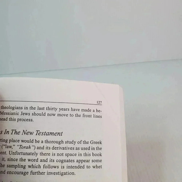 Messianic Jewish Manifesto By David H. Stern Paperback 1991 Second Edition - Picture 8 of 8